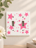 Starburst light switch cover